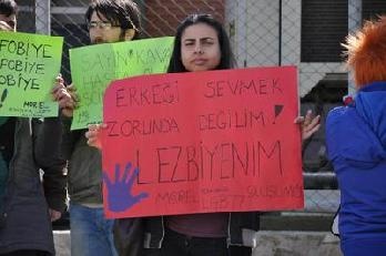 Haber | Eskiehir - Azlarn Bantla Kapatp Yapan Devlet Bakan Selma Aliye Kavaf' Protesto Etti.